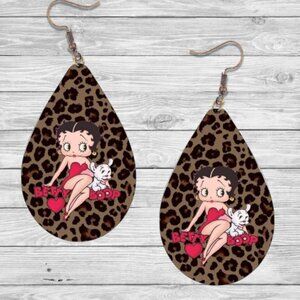 Betty Boop Earrings: Hypoallergenic